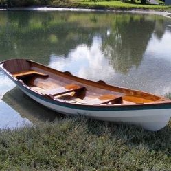 14 Foot Wineglass Wherry Classic Rowboat