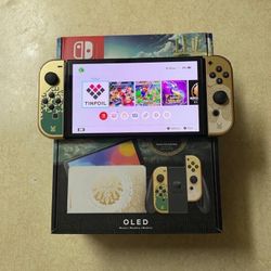 NINTENDO SWITCH OLED with 7500 GAMES