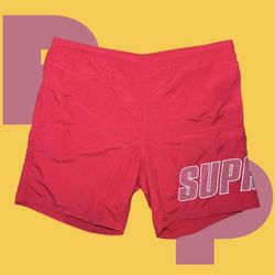 Supreme Logo Applique Water Short (Medium)