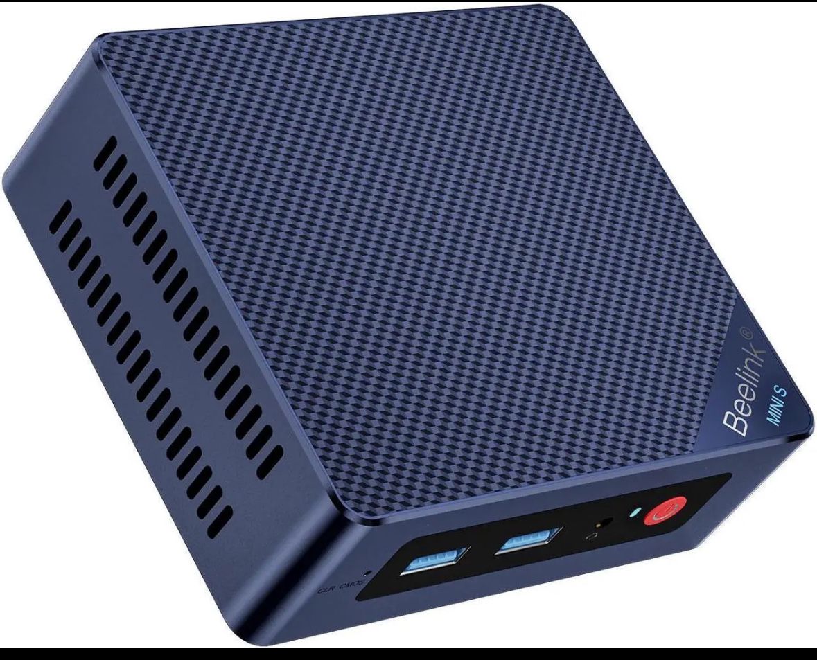 Beelink Mini PC N100 Intel 12th Gen (up to 3.4GHz), Mini S12 Pro 16GB DDR4 RAM 500GB SSD,W11,Dual 4K Display