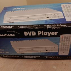 Brand new boxed cyber home DVD/MP3 PLAYER COST $129.99 selling It For $65