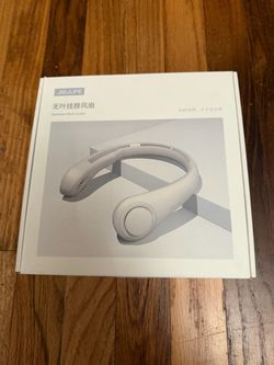 JISULIFE Bladeless Neck Cooler Fan