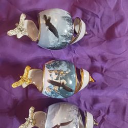 bradford exchange eagle Christmas Ornaments