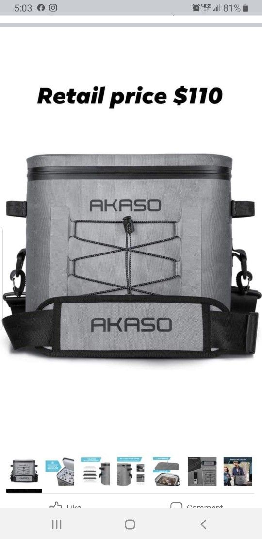 Akaso Cross-belt  Soft cooler