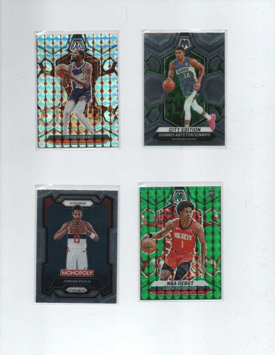 Modern Baseball 16 Card Lot Includes Steph Curry, Victor Wembanyama + More