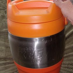 New Giant 384 Ounces Stainless Steel Pourable Bubba Drink Dispenser 