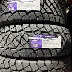 275/65/20LT Predator New Mutant X-AT 10ply Tires