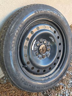 SPARE TIRE AND RIM FOR 2007 CHRYSLER