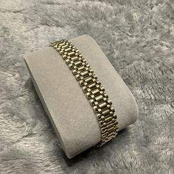 14kt Gold Rolex Style Bracelet
