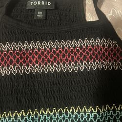 Torrid Women’s Blouse Size 00