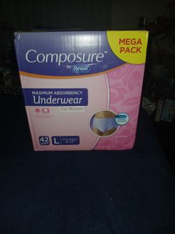 WOMEN'S MAXIMUM ASBORBENCY UNDERWEAR