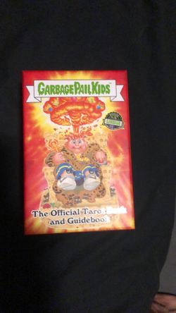 Garbage pail kids, tarot deck and guidebook