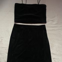 two piece skirt set