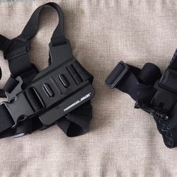 Head Mount and Chest Mount Accessories for Go Pro 