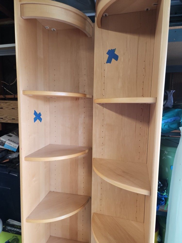 2 - Corner Shelves