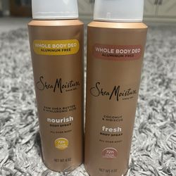 Shea Moisture Whole Body Deo $5.50 Each