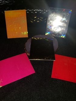 Nails Sticky Halografic Flames