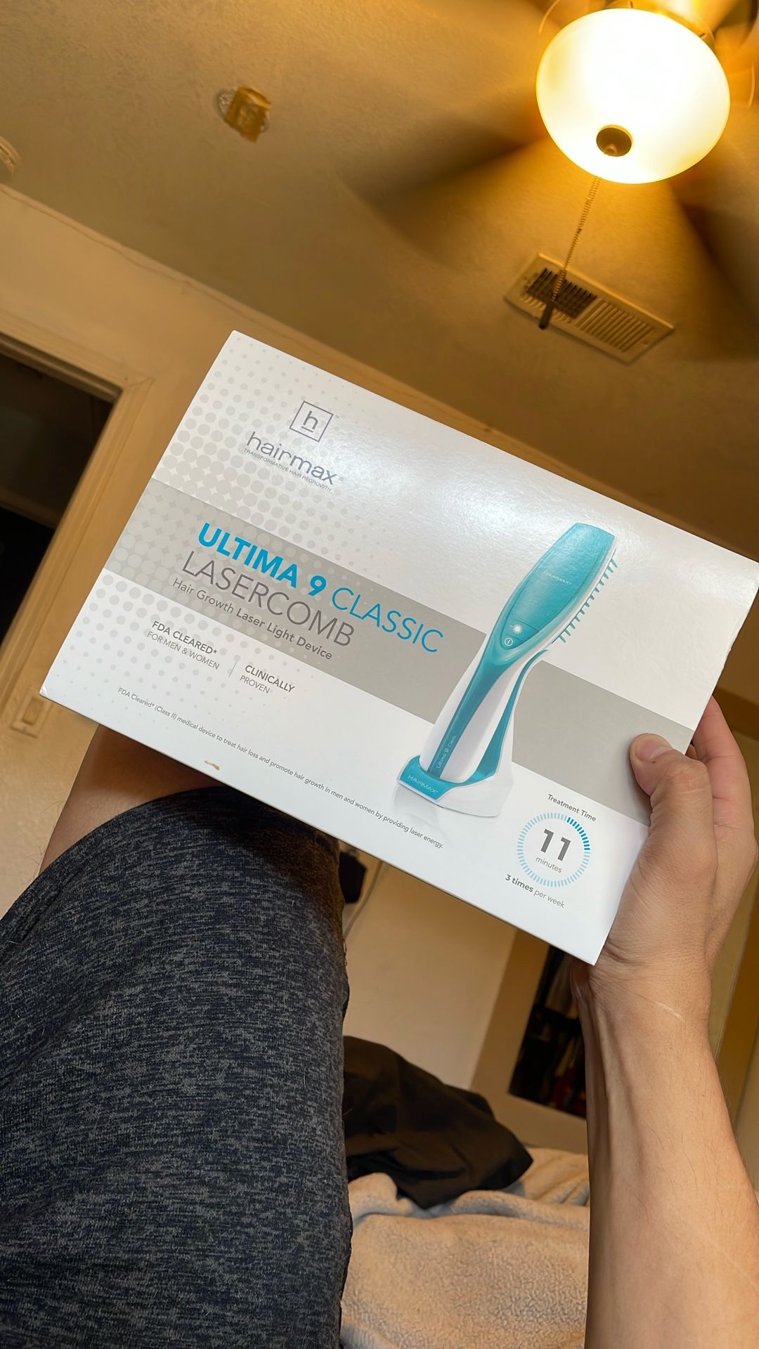 Hairmax Ultima 9 Classic Laser Comb