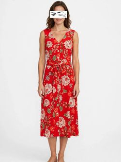 Brand new with tags Jessica Howard vibrant colors petite dress. Size 4P