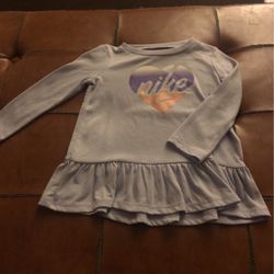 Nike Pull Over Long Sleeve Shirt