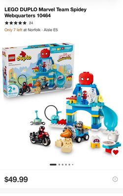 ❤️ LEGO DUPLO Marvel Team Spidey Webquarters 10464
