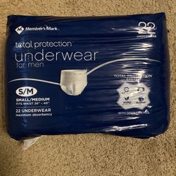 Total protection underwear for men by members, Mark