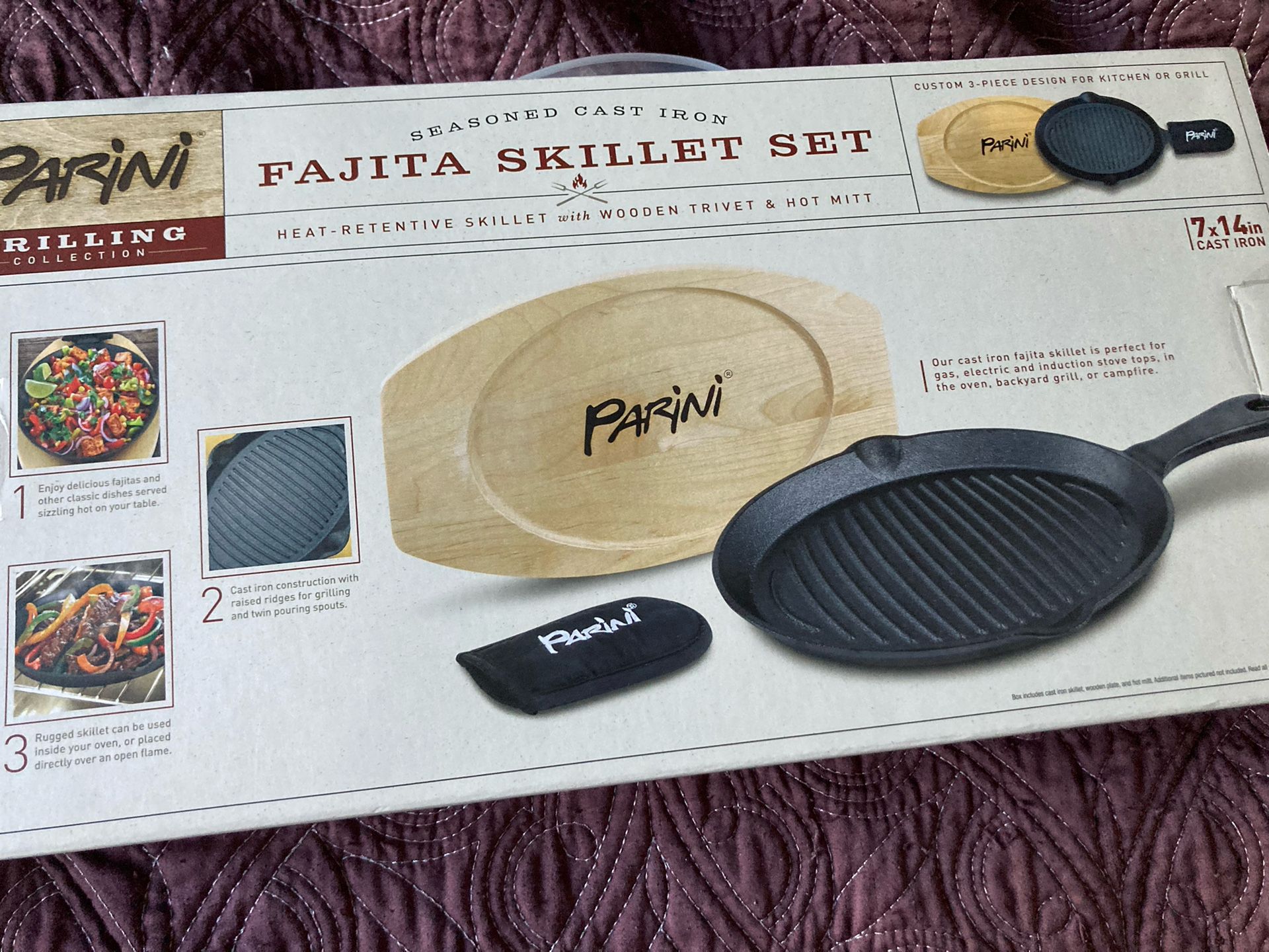 Fajita Skillet Set Parini New inbox