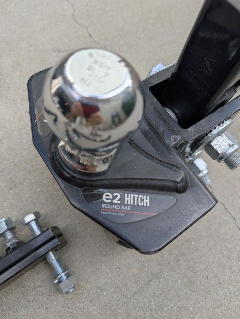 10,000 Lb e2 Hitch With Round Bar Sway