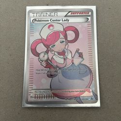 Pokemon Center Lady 105/106 XY Flashfire Full Art MP-HP