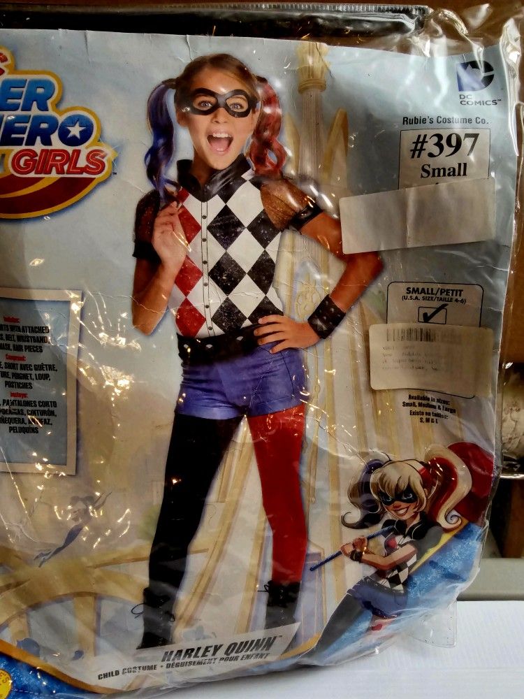 Girls Harley Quinn Costume