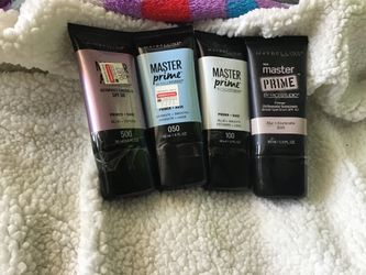 New Maybelline master makeup primers