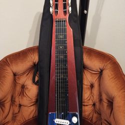 Artisan Lap Steel Guitar - Red Sparkle