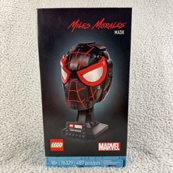 Lego Miles Morales Mask New 