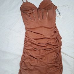 Pink/Nude Party Dress