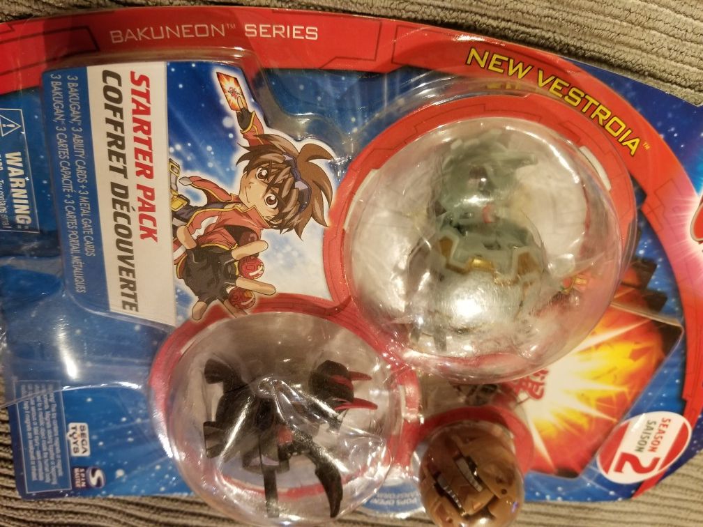 Bakugan season 2 starter pack