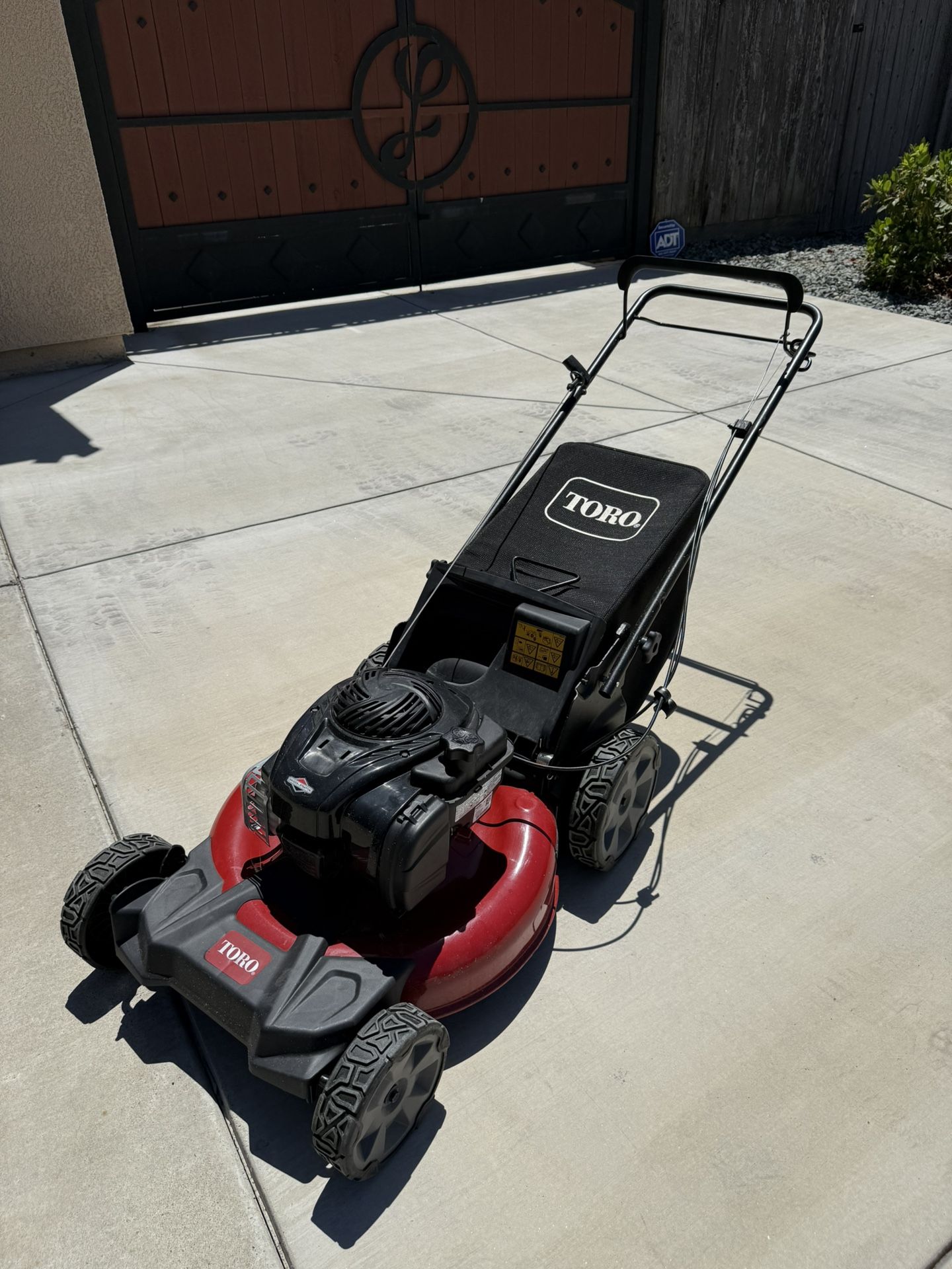 Toro lawnmower