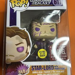 Star Lord w/ Power stone Funko Pop 