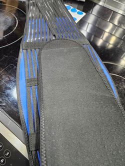 Padded back brace