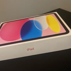 PINK 10 Gen iPad (BRAND NEW NEVER OPENED )