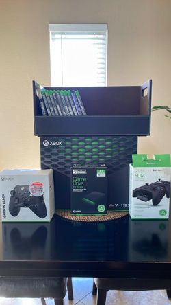 Bundle Xbox series x 1 tb with box