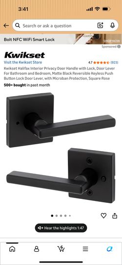 Modern door level latch
