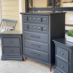 Hi Boy Tall, Modern Vintage Dresser