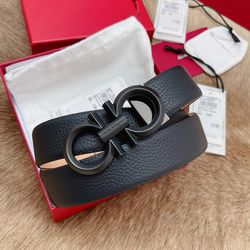 Ferragamo Men’s Belt With Box New