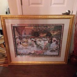 In RALEIGH  NC      Vanguard Studios  Painting  Pierre  (George's Jeanniot  DINNER  At The hotel Ritz)