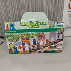 Vintage 1999 ELMO’S CIRCUS GAME by Fisher-Price Sesame Street In Box Complete. Great shape. Normal wear.