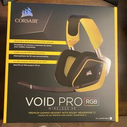 Corsair Void Pro RGB Se Wirless Headset