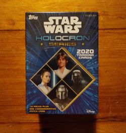 Sealed 2020 Topps Star Wars Holocron Blaster Box