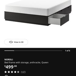 IKEA Nordli Bed Frame