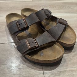 Birkenstock Sandals Dark Brown Mens Size 11 $60 OBO