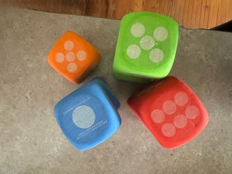 Kids Foam Play Dice